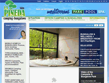 Tablet Screenshot of campinglapineda.com